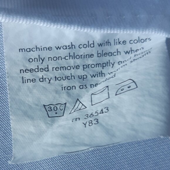 Calvin Klein SZ 16 Slim Fit Non Iron White Button Up Dress Shirt - Picture 8 of 12